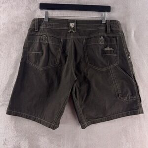 Kuhl Shorts Mens Size 34 Brown Renegade Outdoor Hiking Water Repellent